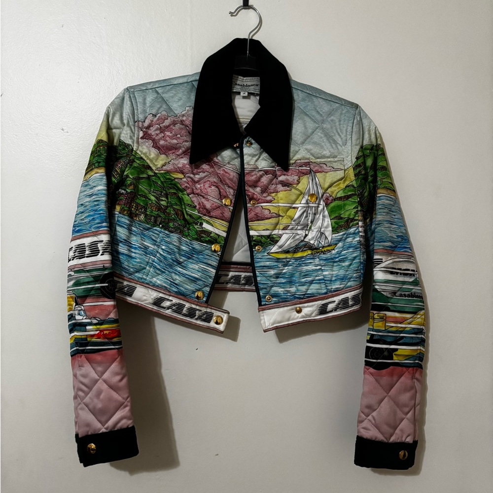 Casablanca Cropped Jacket
